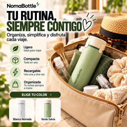 NomaBottle | Dispensador de Viaje 4 en 1
